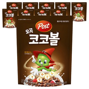 포스트 오곡 코코볼 시리얼, 570g, 10개