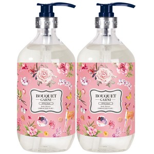 부케가르니 바디워시 화이트머스크, 1000ml, 2개