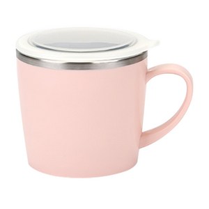 데일리라이크 봉봉 스텐 머그컵, 복숭아, 250ml, 1개