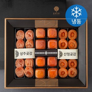 몸애조화 상주곶감 35gx10입 + 산청곶감 35gx10입 + 청도반건시 60gx8입 선물세트 (냉동), 1.18kg, 1세트