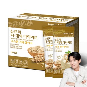 뉴트리디데이 다이어트 고소한 귀리 쉐이크 14p, 350g, 1개