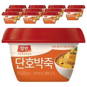 양반 단호박죽, 285g, 12개