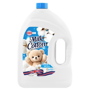 MiLKCotton 섬유유연제 파우더 코튼 파우더향 본품, 3.06L, 1개