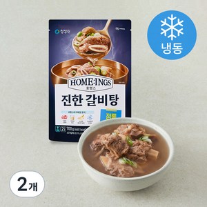 청정원 호밍스 갈비탕 2인분 (냉동), 700g, 2개