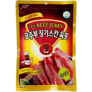 코주부 징기스칸 육포 순한맛, 130g, 1개