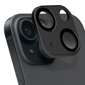 아이몰 아이폰 카메라 렌즈 빛번짐 방지 일체형 풀커버 강화유리 메탈 보호필름 블랙