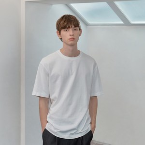 마인드브릿지 남녀공용 통기성 고밀도 20수 순면 기본 반팔티 티셔츠 3팩 MATS0101