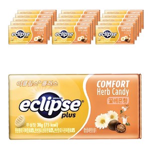 이클립스 플러스 허브캔디 꿀레몬향, 30g, 16개