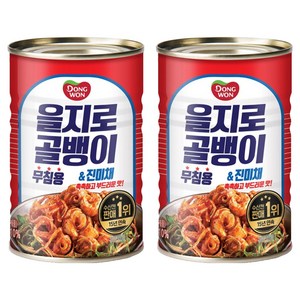 동원 을지로 골뱅이 무침용, 300g, 2개