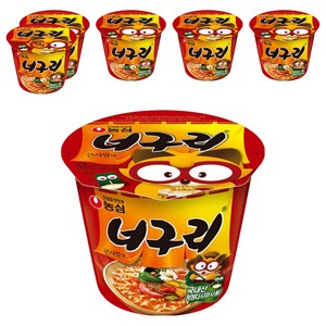 너구리 큰사발면 111g, 6개