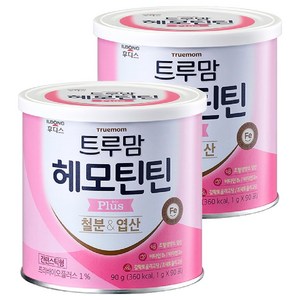 트루맘 헤모틴틴 플러스 유아 철분 앤 엽산, 90g, 2개