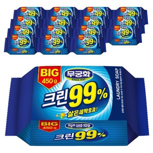 무궁화 BIG 99% 크린 세탁비누