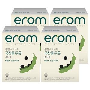 이롬 황성주 검은콩 두유, 190ml, 64개