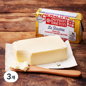페이장브르통 가염버터, 200g, 3개