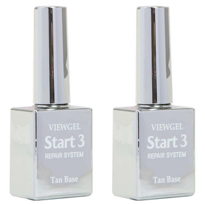 뷰젤 리페어 스타트3 탄 베이스 젤, 10ml, 2개