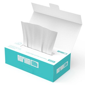 고릴라랩 클라우드 100% 순면 페이스타올 일회용 수건, 60매입, 1개