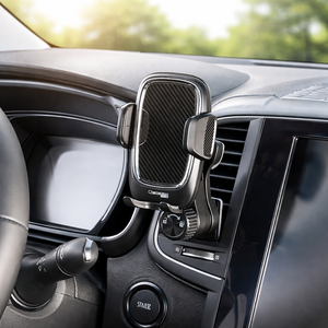 카멜레온360 빅원터치 송풍구 핸드폰 거치대, 블랙, 1개