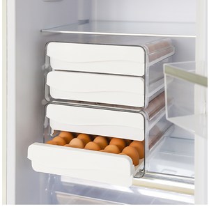 네이쳐리빙 에그쏙 2단 60구 계란 트레이 보관용기