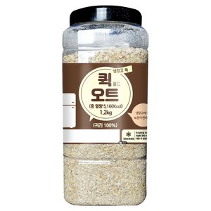 냉장고쏙 퀵 롤드 오트, 1.2kg, 1개