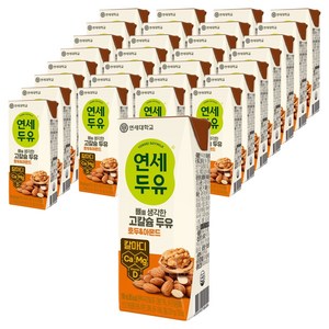 연세두유 뼈를 생각한 고칼슘 호두 & 아몬드, 190ml, 48개
