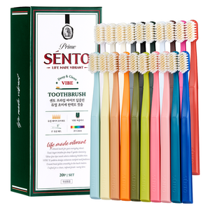 센토 프라임 바이브 딥클린 듀얼 초미세 탄력모 칫솔