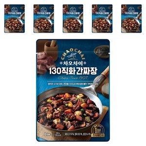 차오차이 130 직화 간짜장, 180g, 6개