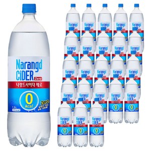 나랑드사이다 제로, 1.5L, 24개