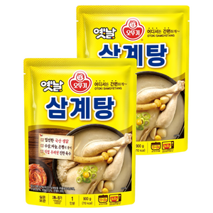 오뚜기 옛날 삼계탕, 900g, 2개