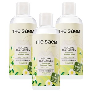 더샘 힐링 티 가든 그린티 클렌징 워터, 300ml, 3개