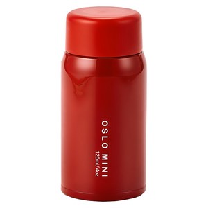 오슬로 미니 텀블러, 레드, 120ml, 1개