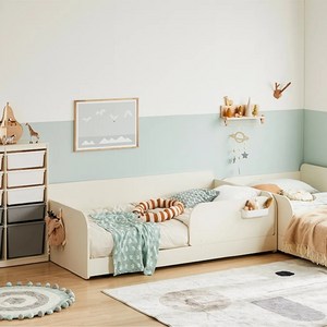 한샘 샘키즈 침대 데이베드 가드형 W1400 프레임 + 안전가드 + 수납포켓 세트 방문설치