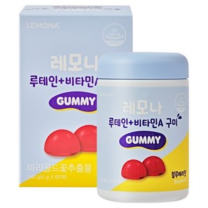레모나 루테인 비타민A 구미, 60정, 1개