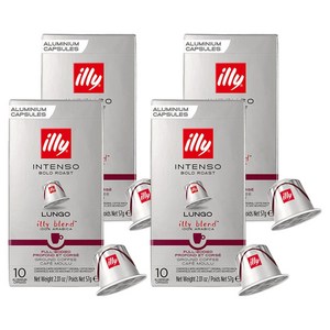 일리 네스프레소 캡슐커피 볼드 로스트 인텐소 룽고 그라운드