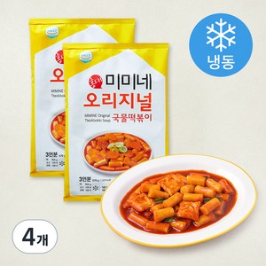 미미네 오리지널 국물떡볶이 (냉동), 570g, 4개