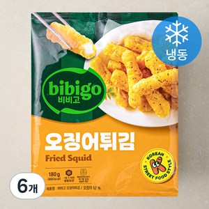비비고 오징어튀김 (냉동), 180g, 6개