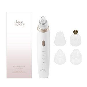 페이스팩토리 얼굴 코 블랙헤드 뷰티석션 피지제거기기