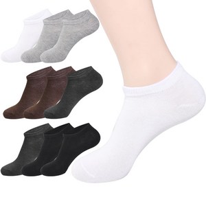 두발로 여성용 프리미엄 스니커즈 발목 양말 10켤레 C