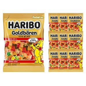 하리보 골드베렌 젤리, 100g, 10개