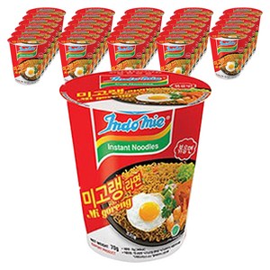 인도미 미고랭 컵라면 70g, 36개