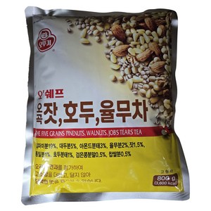 오뚜기 오쉐프 오곡잣호두율무차
