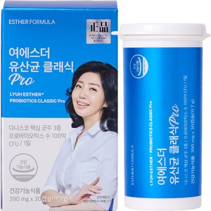 에스더포뮬러 여에스더 유산균 클래식 Pro 30캡슐, 30회분, 1개