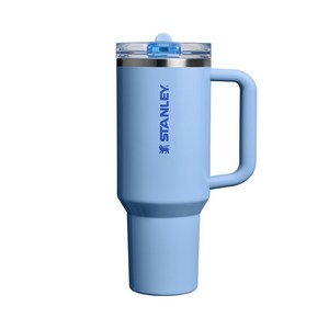 스탠리 퀜처 프로투어 플립스트로 텀블러, 콘플라워 글로스, 1.18L, 1개