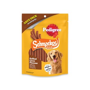 페디그리 강아지 스메코스 스틱스, 구운 간 맛, 300g, 1개