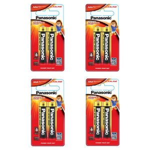 파나소닉 알카라인 AAA 건전지, 2개입, 4개