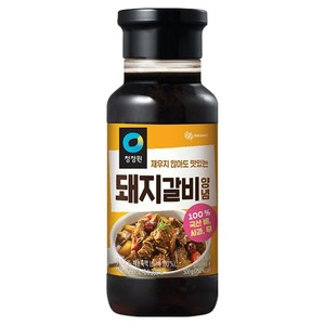 청정원 전통 돼지갈비양념, 500g, 1개