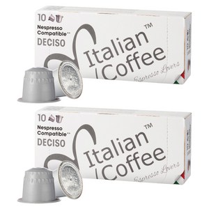 이탈리안커피 네스프레소 호환 캡슐커피 데치소
