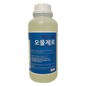 허브크린 오물제로 배수구 세정제, 1L, 1개