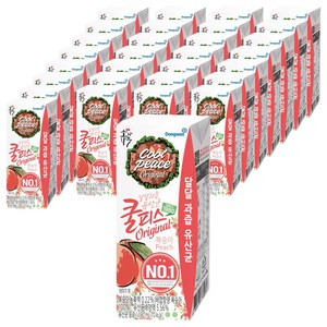 소와나무 쿨피스 복숭아, 190ml, 30개