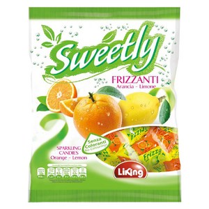 라이킹 오렌지 레몬 소다캔디, 500g, 1개