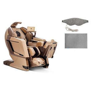 바디프랜드 퀀텀 뷰티캡슐 안마의자 + 러그 + 온열안대 세트 방문설치